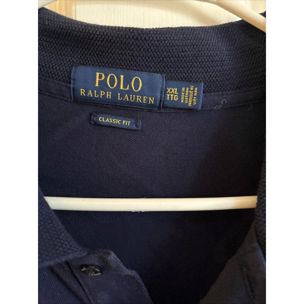 Polo Ralph Lauren PRL Athletics '67 Patch Polo Shirt Men's size XXL